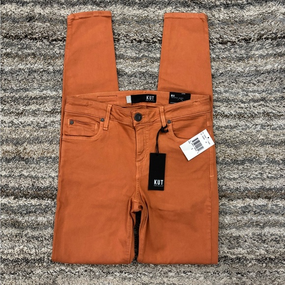 KUT From The Kloth Mia Toothpick Skinny Jeans Sz 2 NWT | KUT Skinny Jeans NEW - - Picture 4 of 12